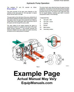 JCB Service Manual Sample Page