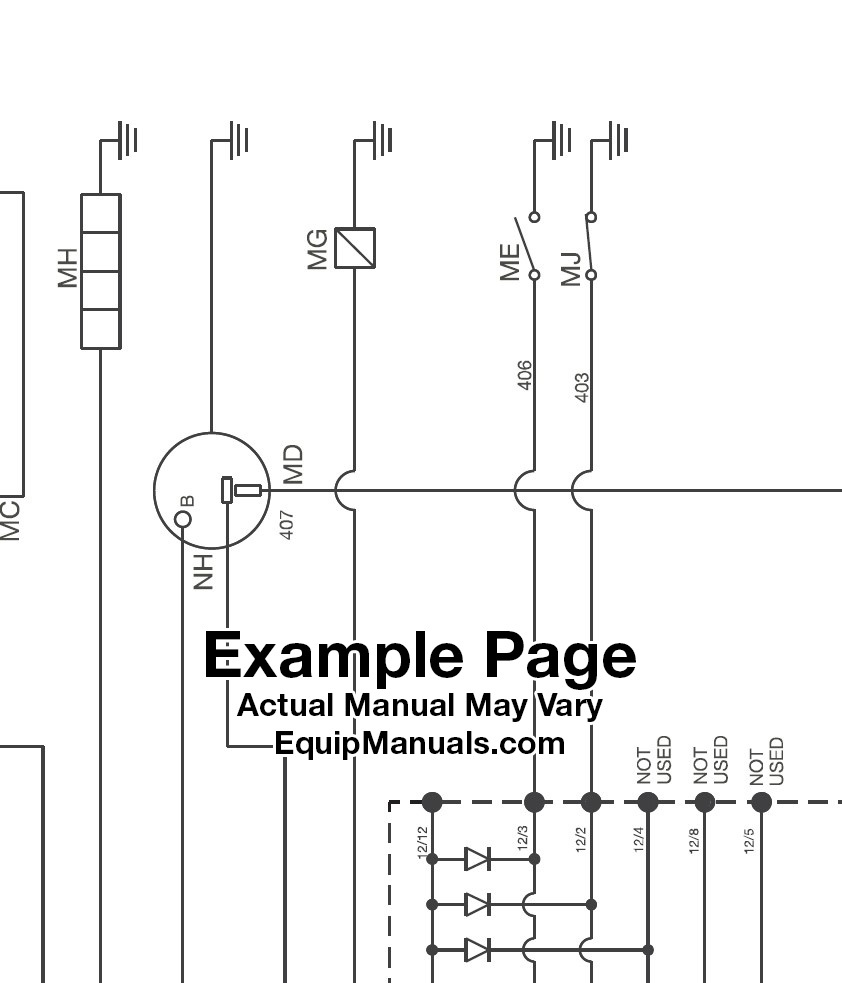 JCB Service Manual Sample Page PDF