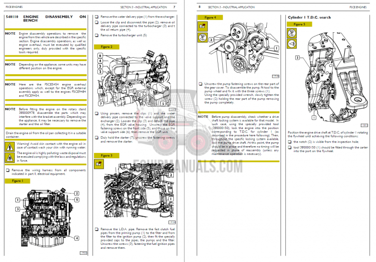 Case CNH Engine Repair Manual PDF Download