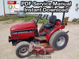 Case IH 1120, 1130, 1140 Tractor