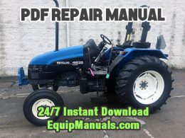 New Holland 4835, 5635, 6635, 7635 Tractor